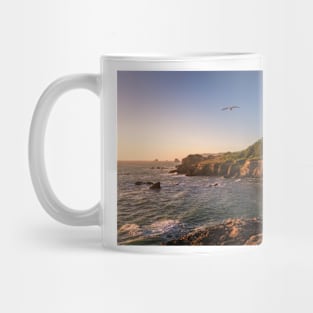 Elk Head at golden hour Mug